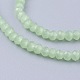 Chapelets de perles en verre imitation jade(X-GLAA-G045-A11)-3