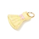 laiton &eacute;mail pendentifs(KK-CBA1122-01G-01)-2