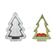 Christmas DIY Silicone Candle Molds, for Candle Making, Tree, 110x75x42mm, Inner Diameter: 104x71mm(SIMO-M001-05B)