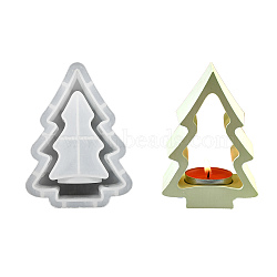 Christmas DIY Silicone Candle Molds, for Candle Making, Tree, 110x75x42mm, Inner Diameter: 104x71mm(SIMO-M001-05B)