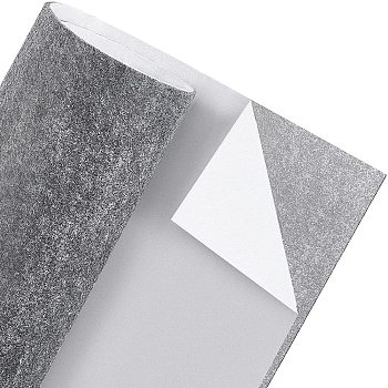 Polyester Felt Sticker, Self Adhesive Fabric, Rectangle, Dark Gray, 120x40x0.2cm