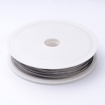 Original Color(Raw) Tail Wire, Nylon-coated Stainless Steel, Raw, 0.6mm, about 72.17 Feet(22m)/roll