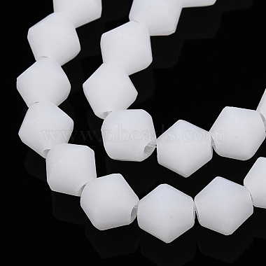 Imitation Jade Frosted Glass Bead Strands(EGLA-A039-J6mm-MD06)-3