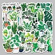 50Pcs 50 Styles Plant Theme Waterproof PVC Plastic Stickers(STIC-PW0001-375)-3