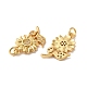 Rack Plating Brass Micro Pave Cubic Zirconia Pendants(KK-K377-60G)-2