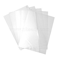 Protective Sealing Film, Transparent Film for DIY Resin Shakers, White, 130x90x0.2mm(DIY-E015-12)