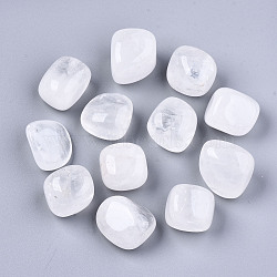 Natural Quartz Crystal Beads, Tumbled Stone, Vase Filler Gems, No Hole/Undrilled, Nuggets, 20~25x21~25x16~22mm, about 10~15pcs/bag, 250~300g/bag(G-N332-020)