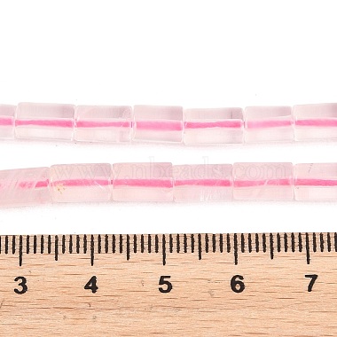 naturel a augment&eacute; perles de quartz brins(G-F832-B03-01)-5