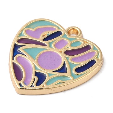 Zinc Alloy Enamel Pendants(ENAM-Z013-01B-01)-2