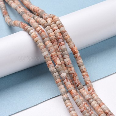 Natural Netstone Beads Strands(G-P468-01)-2