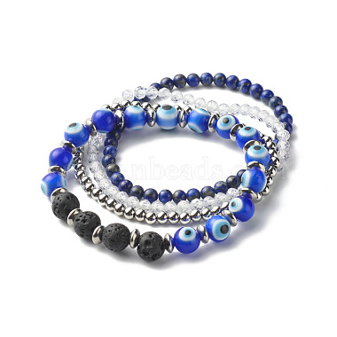 Mixed Color Lapis Lazuli Bracelets