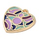 Zinc Alloy Enamel Pendants(ENAM-Z013-01B-01)-2