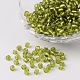 6/0 Round Silver Lined Round Hole Glass Seed Beads(X-SEED-A005-4mm-24)-1