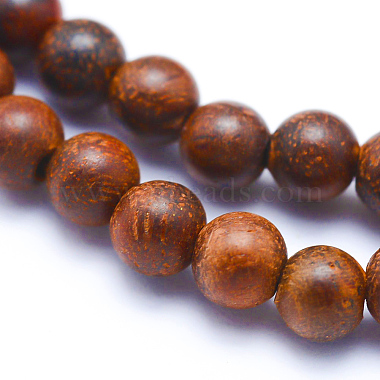 Natural Rosewood Beads Strands(WOOD-P011-06-8mm)-6