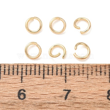 Messing Open Ringe springen(KK-G604-08G-09)-3