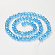 Electroplate Glass Beads(GR10MM-AB)-3