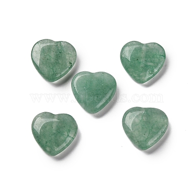 Green Heart Green Aventurine Beads