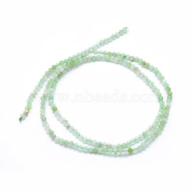 Natural Chrysoprase Beads Strands(G-E411-42-4mm)-2