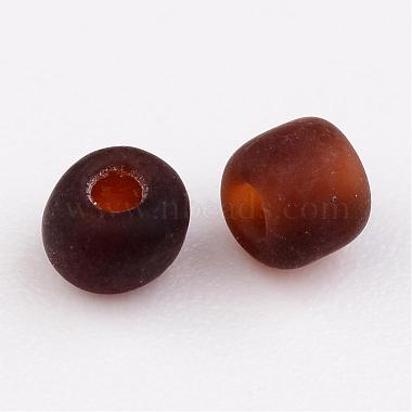 8/0 Frosted Round Glass Seed Beads(X-SEED-A008-3mm-M13)-2
