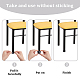 Rubber Chair Leg Floor Protectors(AJEW-GF0005-97A)-3