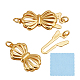 925 Sterling Silver Box Clasps(STER-GO0001-67G)-1