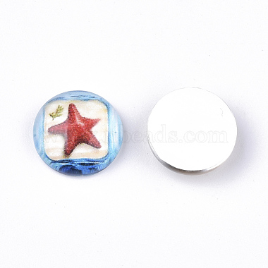Flatback Glass Cabochons for DIY Projects(GGLA-S047-01D)-3