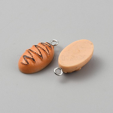 10Pcs Opaque Resin Pendants(CRES-WH0017-06C-P)-2