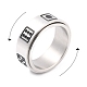 Titanium Steel Spinner Ring(RJEW-C019-06P)-3