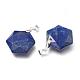 Faceted Natural Lapis Lazuli Pendants(G-F340-03B)-2