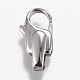 Polished 316 Surgical Stainless Steel Lobster Claw Clasps(STAS-Z013-11P)-2