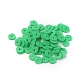 Flat Round Handmade Polymer Clay Beads(CLAY-R067-6.0mm-08)-4