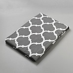 Polyester Tablecloths, Rectangle with Moroccan Pattern, Gray, 3270x3080x0.5mm(AJEW-WH20107-01A)