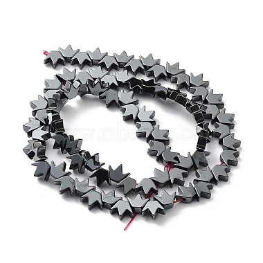 Synthetic Non-Magnetic Hematite Beads Strands(G-H303-B22)-2