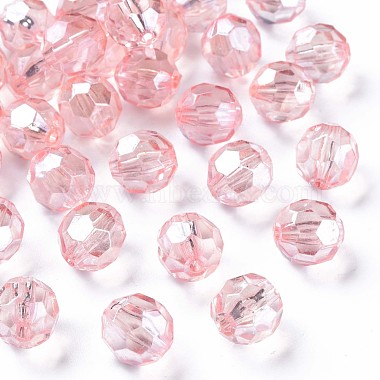 Pink Sports Goods Acrylic Beads