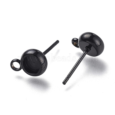 304 Stainless Steel Stud Earring Settings(STAS-I161-01A-B)-2
