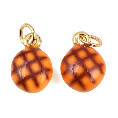 Brass Resin Pendants(KK-Z146-10A-G)-2