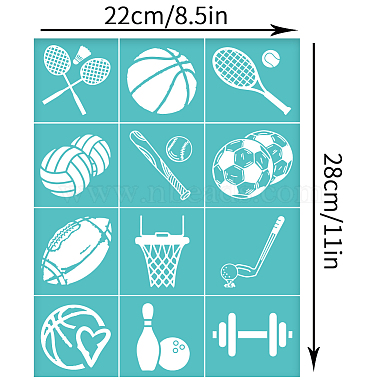 Self-Adhesive Silk Screen Printing Stencil(DIY-WH0338-272)-2