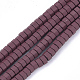 Spray Painted Non-magnetic Synthetic Hematite Beads Strands(G-T116-27-21)-1