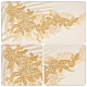 2Pcs 3D Flower Polyester Embroidery Lace Ornament Accessories(PATC-GF0001-34)-6