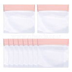 10Pcs Rectangle EVA Resealable Packaging Bags, Self Seal Bag, Clear, 10.9x11.8cm, Unilateral Thickness: 7.8 Mil(0.2mm)(ABAG-TA0001-28D)