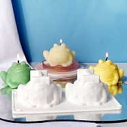 DIY Food Grade Silicone Candle Molds, For Candle Making, Frog, 152x90x43mm(PW-WGBB5D3-01)