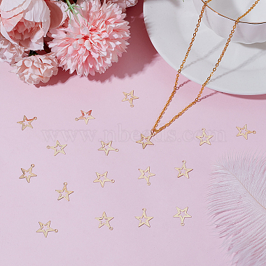 200Pcs Iron Pendants(IFIN-HY0001-11)-4