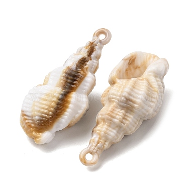 模造貝殻のアクリル製ペンダント(SACR-K005-07D)-2
