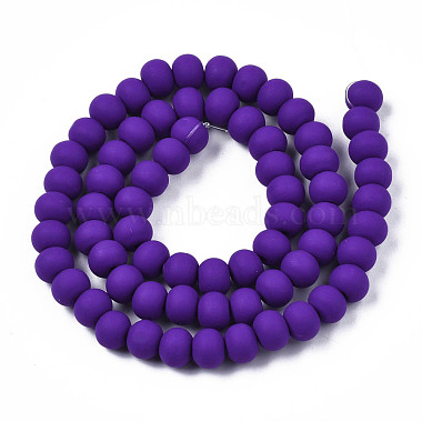 Handmade Polymer Clay Beads Strands(CLAY-N008-053-06)-2