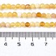 Natural Yellow Opal Beads Strands(G-F509-07-3mm-01)-2