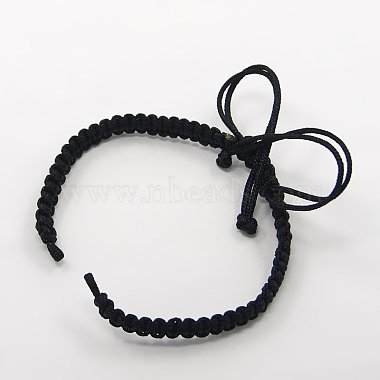 Black Nylon Bracelet Making