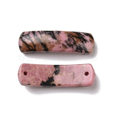 Natural Rhodonite Connector Charms(G-D460-02D)-2