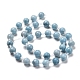 Brins de perles de célestite / célestine naturelles(G-I203-A-8mm)-2