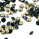 Pointed Back Glass Rhinestone Cabochons(RGLA-C003-01A-05)-1