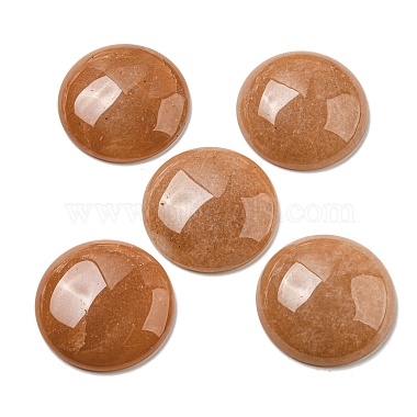 ナチュラルレッドアベンチュリンキャブチョーン(G-C115-02B-13)-1